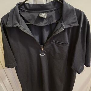 Oakley Men's Black Polo Shirt